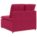 Modul central canapea modulară cu perne, roșu vin, 100 cm - WALTI WALTI