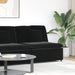 Modul central de canapea modulară cu perne, negru, 100 cm - WALTI WALTI
