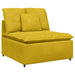 Modul central canapea modulară cu perne, galben, 100 cm - WALTI WALTI
