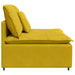 Modul central canapea modulară cu perne, galben, 100 cm - WALTI WALTI