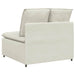 Modul central canapea modulară cu perne, crem, 100 cm - WALTI WALTI