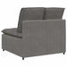 Modul central canapea modulară cu perne, gri deschis, 100 cm - WALTI WALTI