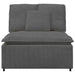 Modul central canapea modulară cu perne gri închis 100 cm - WALTI WALTI