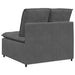 Modul central canapea modulară cu perne gri închis 100 cm - WALTI WALTI
