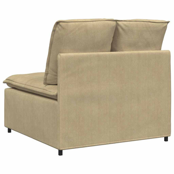 Modul central canapea modular cu perne gri-verzui 100 cm - WALTI WALTI