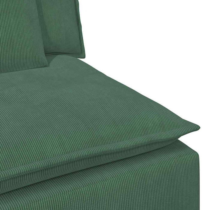 Modul central canapea modulară cu perne, verde închis, 100 cm - WALTI WALTI
