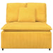 Modul central canapea modulară cu perne, galben deschis, 100 cm - WALTI WALTI