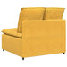 Modul central canapea modulară cu perne, galben deschis, 100 cm - WALTI WALTI