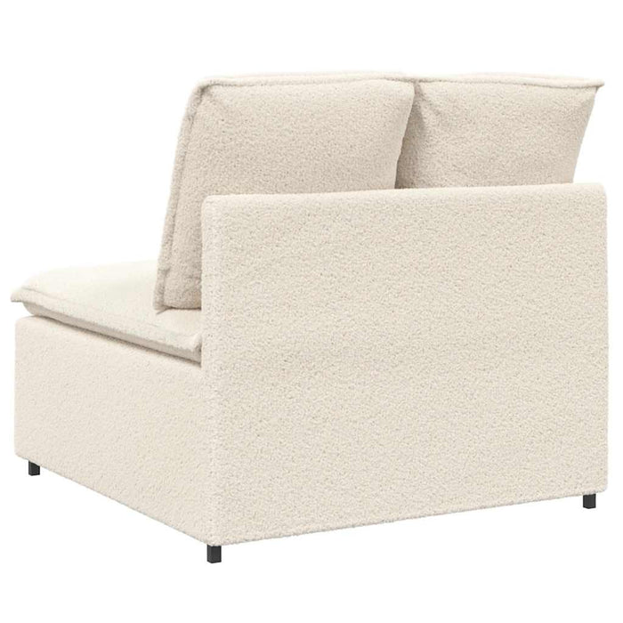 Modul central canapea modulară cu perne, crem, 100 cm - WALTI WALTI