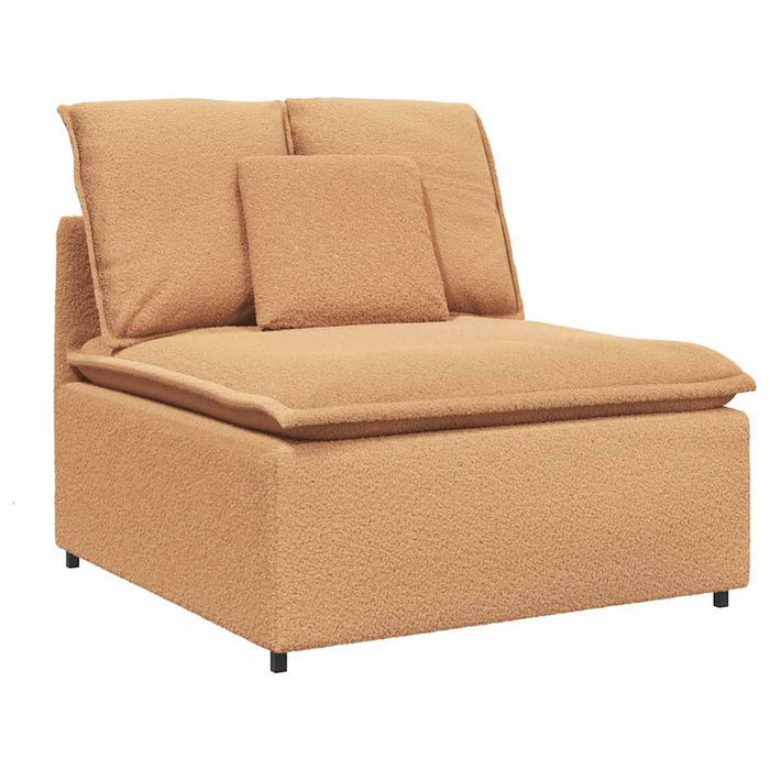 Modul central canapea modulară cu perne, bej, 100 cm - WALTI WALTI