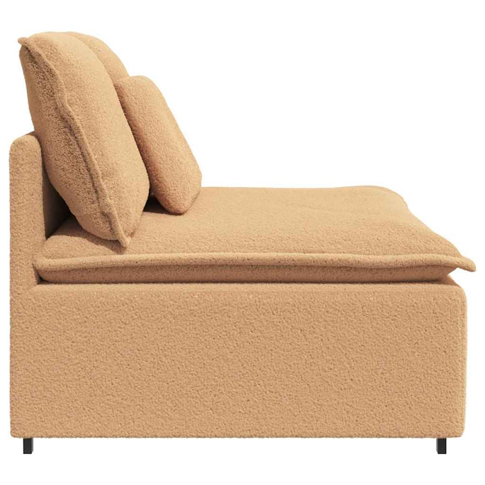 Modul central canapea modulară cu perne, bej, 100 cm - WALTI WALTI