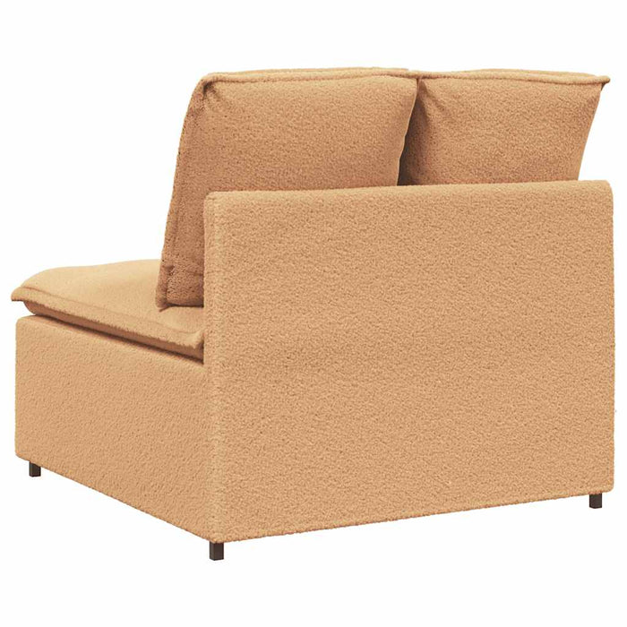 Modul central canapea modulară cu perne, bej, 100 cm - WALTI WALTI