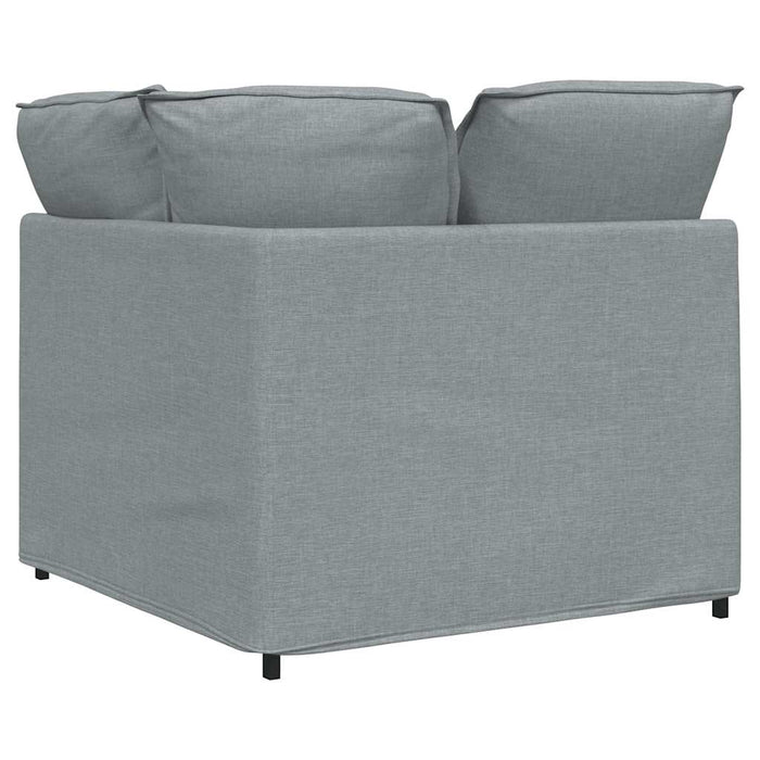 Modul modular de colț pentru canapea cu perne gri deschis 100cm - WALTI WALTI