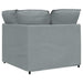 Modul modular de colț pentru canapea cu perne gri deschis 100cm - WALTI WALTI
