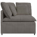 Modul modular de colț pentru canapea cu perne gri deschis 100cm - WALTI WALTI