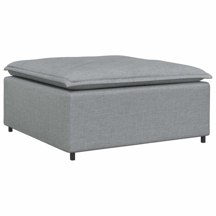 Modul taburet modular pentru canapea, gri deschis, 100x100x48 cm - WALTI WALTI