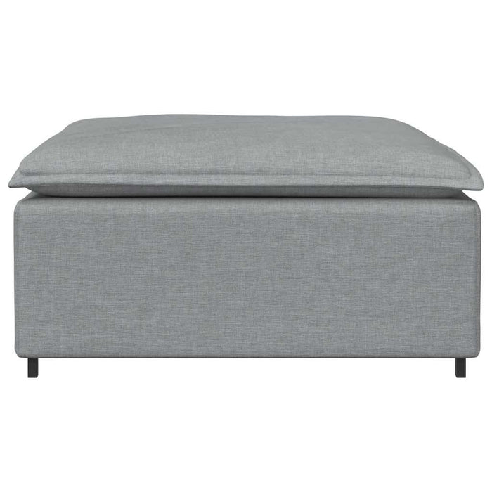 Modul taburet modular pentru canapea, gri deschis, 100x100x48 cm - WALTI WALTI