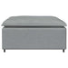 Modul taburet modular pentru canapea, gri deschis, 100x100x48 cm - WALTI WALTI