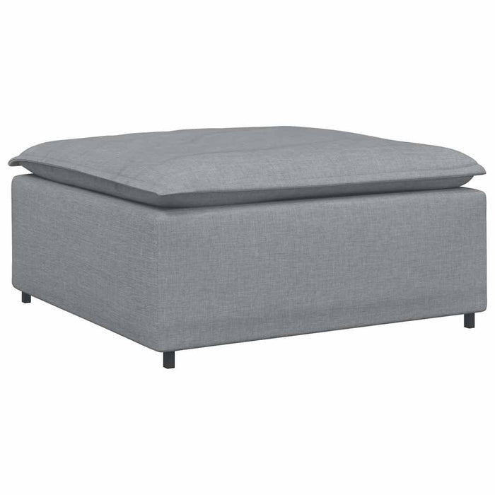 Modul taburet modular pentru canapea, gri deschis, 100x100x48 cm - WALTI WALTI
