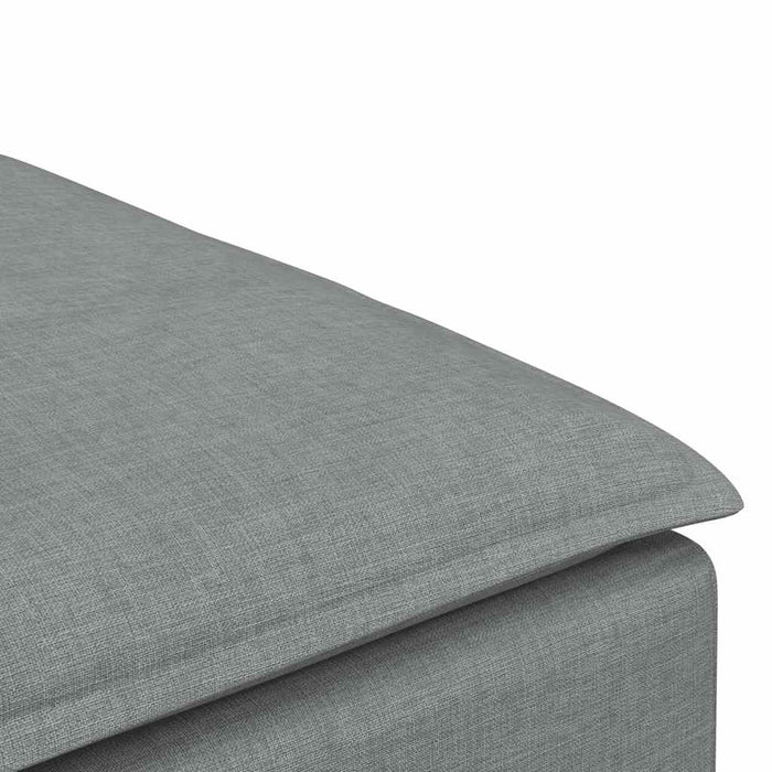 Modul taburet modular pentru canapea, gri deschis, 100x100x48 cm - WALTI WALTI