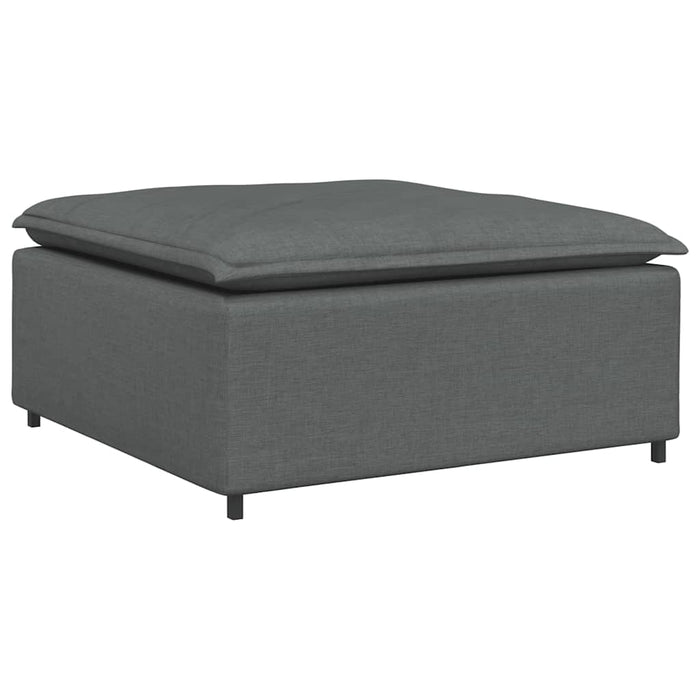 Modul taburet modular pentru canapea, gri închis, 100x100x48 cm - WALTI WALTI