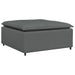 Modul taburet modular pentru canapea, gri închis, 100x100x48 cm - WALTI WALTI