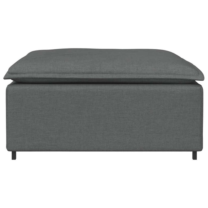 Modul taburet modular pentru canapea, gri închis, 100x100x48 cm - WALTI WALTI