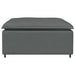 Modul taburet modular pentru canapea, gri închis, 100x100x48 cm - WALTI WALTI