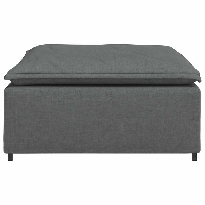 Modul taburet modular pentru canapea, gri închis, 100x100x48 cm - WALTI WALTI