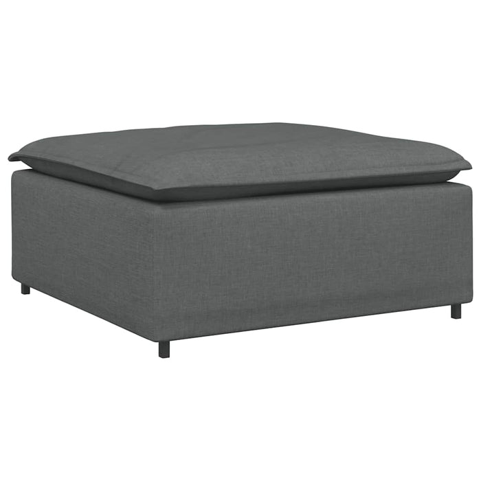 Modul taburet modular pentru canapea, gri închis, 100x100x48 cm - WALTI WALTI