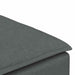 Modul taburet modular pentru canapea, gri închis, 100x100x48 cm - WALTI WALTI
