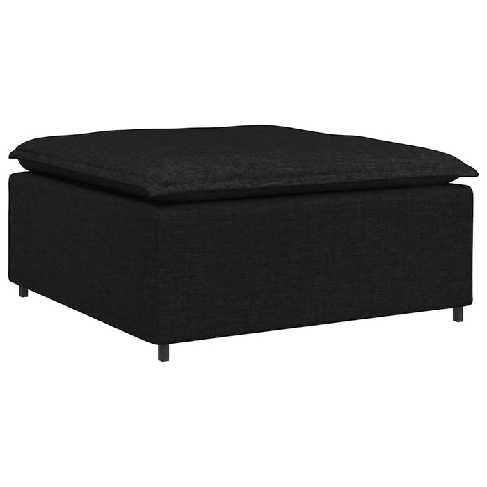 Modul taburet modular pentru canapea, negru, 100x100x48 cm - WALTI WALTI