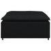 Modul taburet modular pentru canapea, negru, 100x100x48 cm - WALTI WALTI
