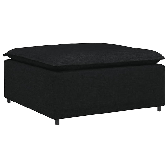 Modul taburet modular pentru canapea, negru, 100x100x48 cm - WALTI WALTI