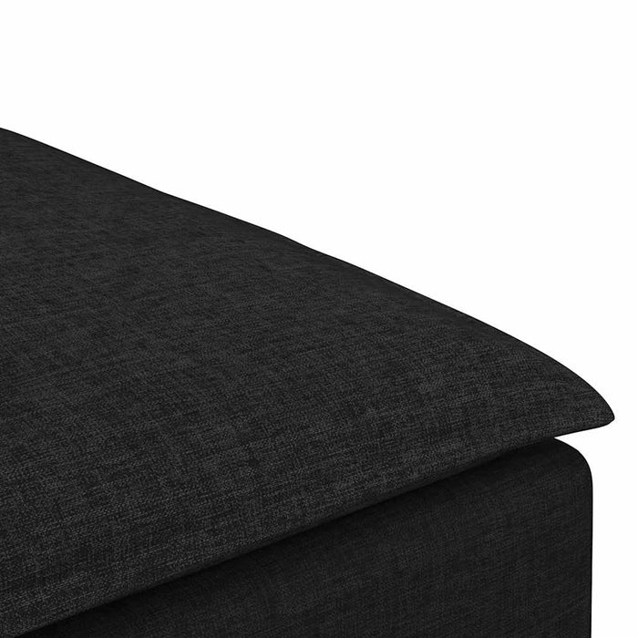 Modul taburet modular pentru canapea, negru, 100x100x48 cm - WALTI WALTI