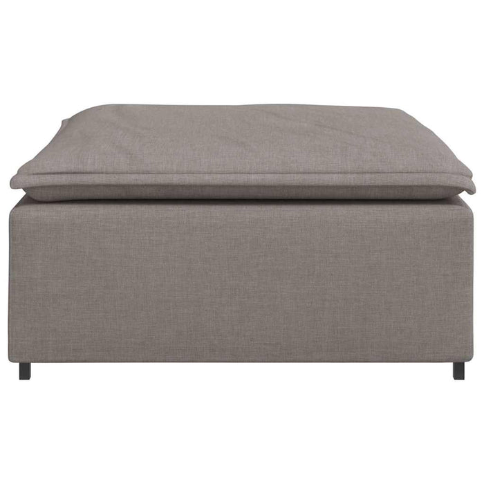 Modul taburet modular pentru canapea, gri taupe, 100x100x48 cm WALTI