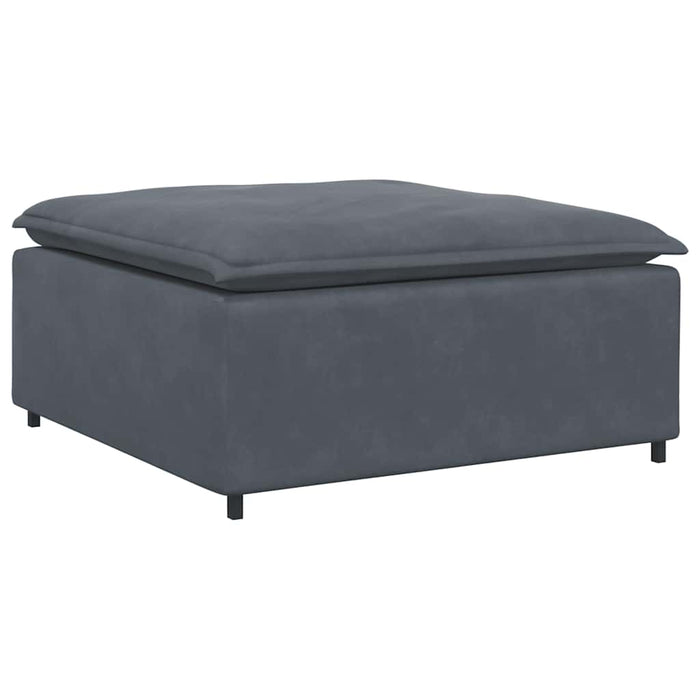 Modul modular taburet canapea gri închis 100x100x48 cm - WALTI WALTI