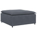 Modul modular taburet canapea gri închis 100x100x48 cm - WALTI WALTI