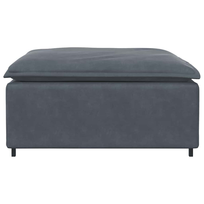 Modul modular taburet canapea gri închis 100x100x48 cm - WALTI WALTI