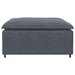 Modul modular taburet canapea gri închis 100x100x48 cm - WALTI WALTI