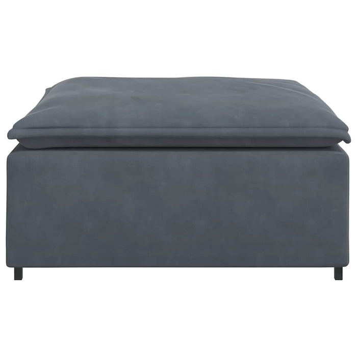 Modul modular taburet canapea gri închis 100x100x48 cm - WALTI WALTI