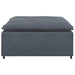 Modul modular taburet canapea gri închis 100x100x48 cm - WALTI WALTI