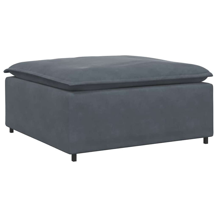 Modul modular taburet canapea gri închis 100x100x48 cm - WALTI WALTI