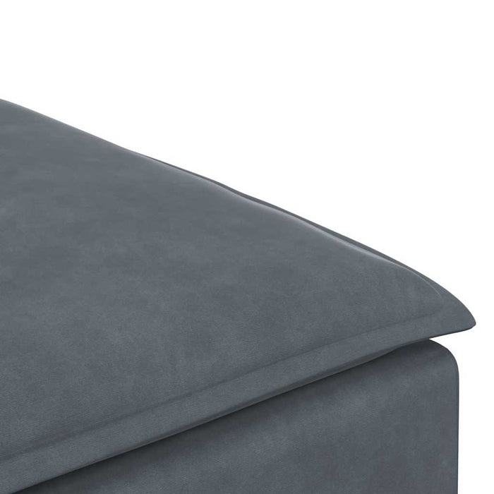Modul modular taburet canapea gri închis 100x100x48 cm - WALTI WALTI