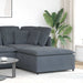 Modul modular taburet canapea gri închis 100x100x48 cm - WALTI WALTI