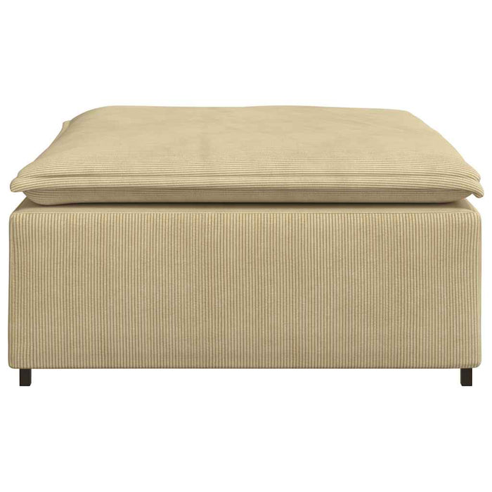 Modul taburet modular pentru canapea, gri verde, 100x100x48 cm - WALTI WALTI