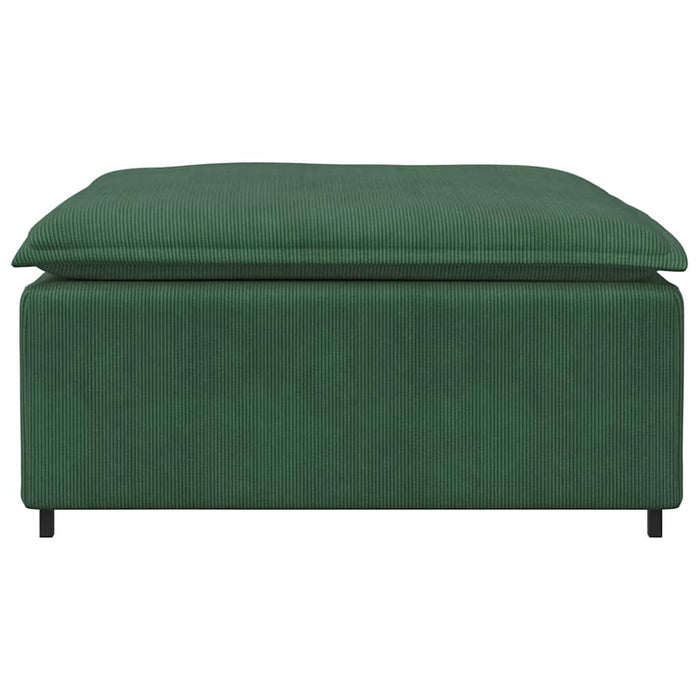 Modul taburet modular pentru canapea, verde închis, 100x100x48 cm - WALTI WALTI