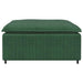 Modul taburet modular pentru canapea, verde închis, 100x100x48 cm - WALTI WALTI
