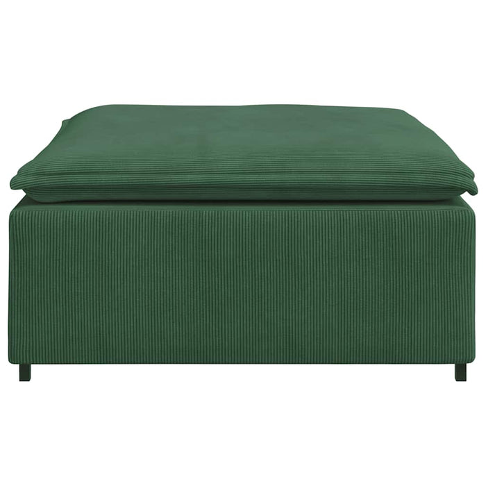 Modul taburet modular pentru canapea, verde închis, 100x100x48 cm - WALTI WALTI