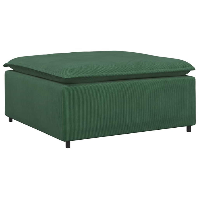 Modul taburet modular pentru canapea, verde închis, 100x100x48 cm - WALTI WALTI